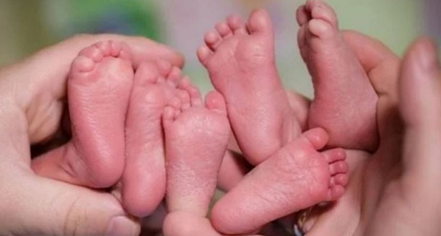 Nacieron trigemelas en Trelew, un caso de extrema rareza a nivel mundial